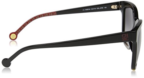 Carolina Herrera SHE744530700 Gafas, SHINY BLACK, 53/18/135 para Mujer