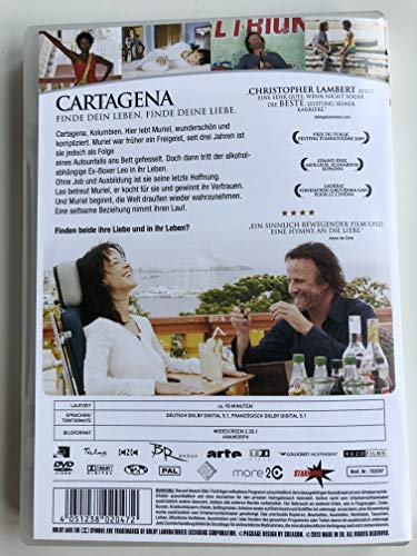 Cartagena - Finde dein Leben. Finde die Liebe. [Alemania] [DVD]