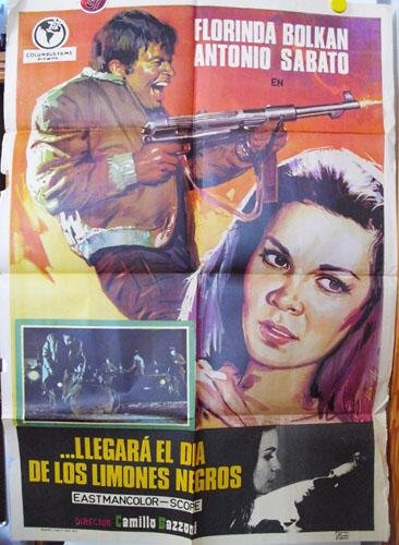 Cartel cine - Movie Poster : LLEGARÁ EL DÍA DE LOS LIMONES NEGROS - Original