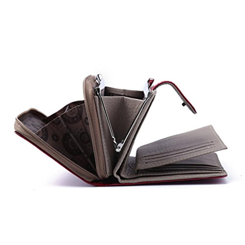 Cartera Mujer Piel de Pequeña Monedero de Elegante y Moda para Niña por ESAILQ H