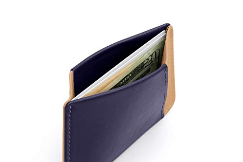 Cartera Slim de Piel Bellroy Micro Sleeve (Máx. 6 Tarjetas y Billetes) - Navy