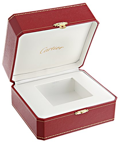 Cartier Calibre - Reloj (Reloj de Pulsera, Masculino, Acero Inoxidable, Acero Inoxidable, Cuero, Negro)