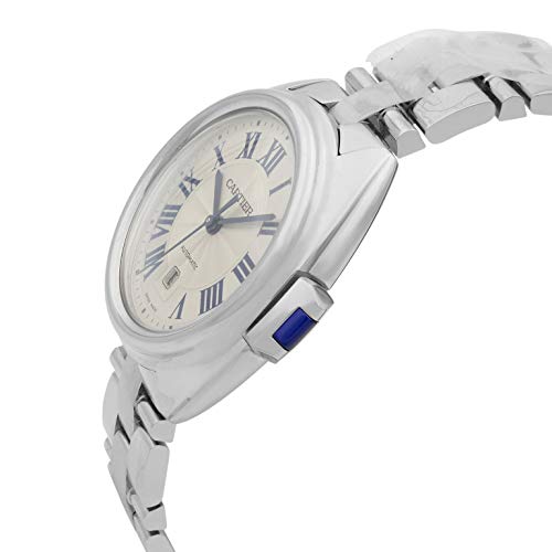 CARTIER RELOJ DE MUJER AUTOMÁTICO 31MM CORREA DE ACERO DIAL PLATA WSCL0005