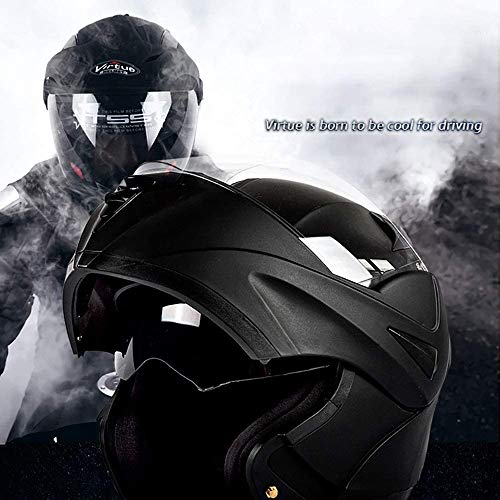 Casco Modular de Motos,Casco de Moto con Bluetooth Integrado ECE Homologado para Patinete Electrico Motocicleta Bicicleta Scooter con Gafas de Doble Protección Mujer y Hombre
