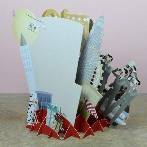 "Celebración del 50 cumpleaños" ¡Qué mujer! Tarjeta de felicitación emergente 3D