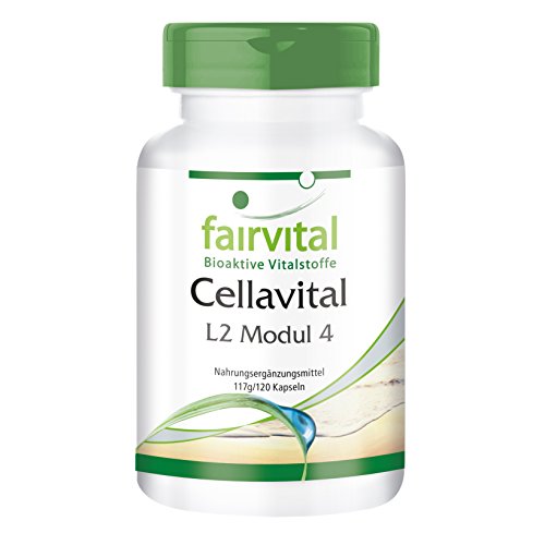 Cellavital - Dosis elevada - 120 Cápsulas - Antioxidantes en complejo con acetil-L-carnitina, taurina, Q10 y más - Calidad Alemana