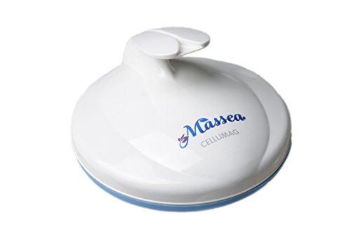 CelluMag - Cepillo para masaje anticelulítico con imanes contra la piel de naranjaPara una piel tersa, masajes, bienestar y belleza (Azul)