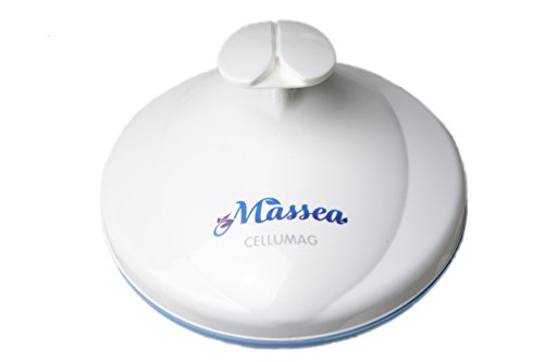 CelluMag - Cepillo para masaje anticelulítico con imanes contra la piel de naranjaPara una piel tersa, masajes, bienestar y belleza (Azul)