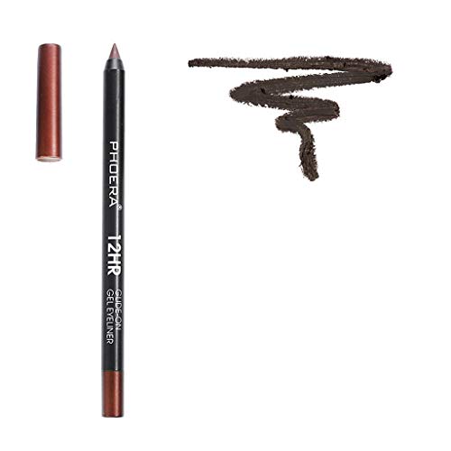 Cenlang Eyeliner Shiny Smoky Eyes Beauty Eyeshadow Waterproof Glitter Liquid,12 Colors Glitter Liquid Eyeshadow & Eyeliner Pen Eye Shadow,Long Lasting Shiny Waterproof Sparkling Shimmer Eyes Makeup