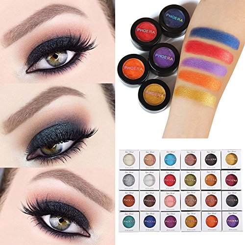 Cenlang Eyeshadow Palette Makeup,Eyeshadow Eye Shadow Palette Makeup Kit Make Up Professional Eye Cosmetic,24 Colors,Glitter Shimmering Colors Eyeshadow