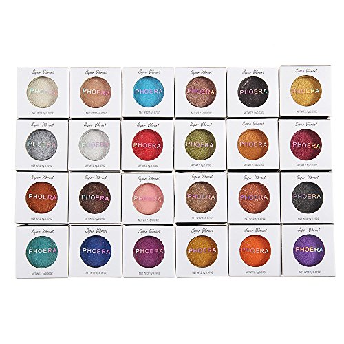 Cenlang Eyeshadow Palette Makeup,Eyeshadow Eye Shadow Palette Makeup Kit Make Up Professional Eye Cosmetic,24 Colors,Glitter Shimmering Colors Eyeshadow