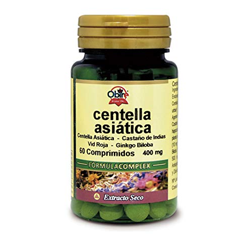 Centella asiatica (complex) 400 mg. (ext. seco) 60 comprimidos