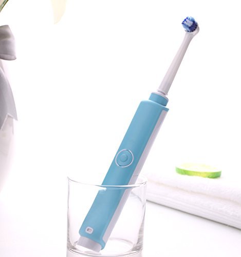 Cepillo de dientes eléctrico KAMLE JB-2 Cepillo dientes eléctrico recargable sónico de 3 Modelos para Limpieza (Con 4 * Cabezal de Recambio)