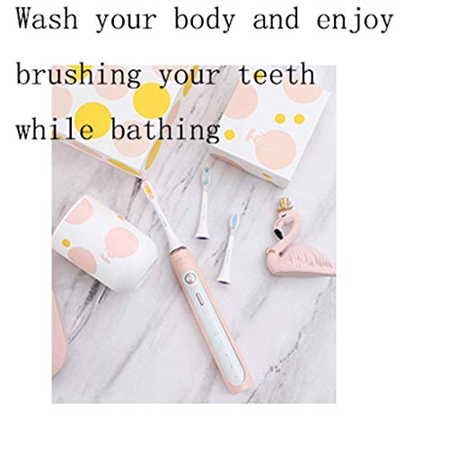 Cepillo de dientes recargable cepillo de dientes eléctrico eléctrico blanco Cepillo de dientes eléctrico completo for blanquear los viajes cepillo de dientes recargable caja automática inteligente par