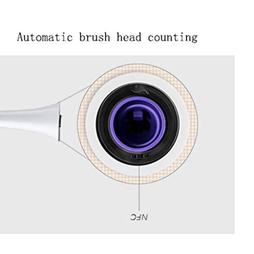 Cepillo de dientes recargable cepillo de dientes eléctrico eléctrico blanco Cepillo de dientes eléctrico completo for blanquear los viajes cepillo de dientes recargable caja automática inteligente par
