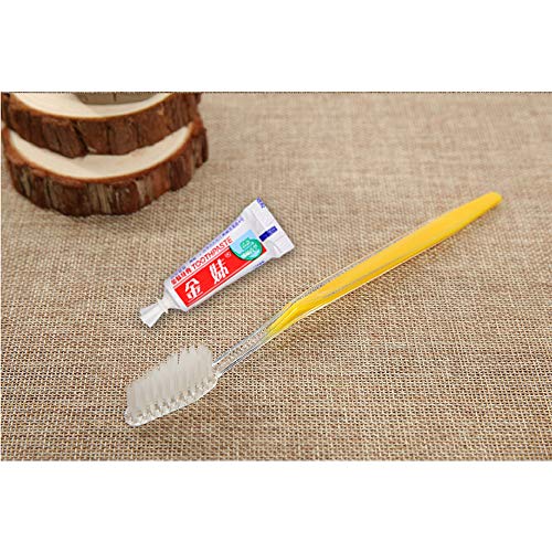 Cepillos de dientes desechables con pasta de dientes (5 colores)