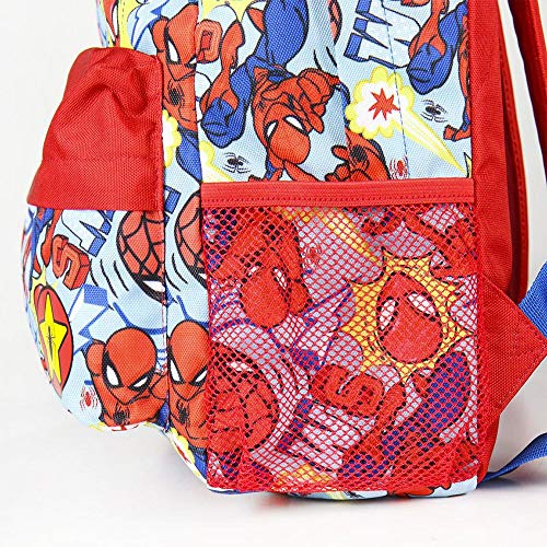 CERDÁ LIFE'S LITTLE MOMENTS Mochila Infantil Estamapada Spiderman-Licencia Oficial Marvel Studios, 0 Unisex niños, Multicolor