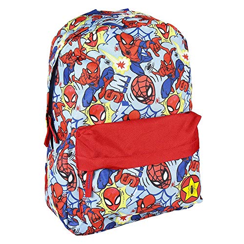 CERDÁ LIFE'S LITTLE MOMENTS Mochila Infantil Estamapada Spiderman-Licencia Oficial Marvel Studios, 0 Unisex niños, Multicolor