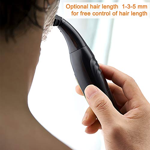 CestMall Máquina de afeitar recargable USB para hombre 3 en 1 Máquina de afeitar IPX7 Impermeable Resistente al Máquina de afeitar multifunción seca y húmeda y seca con barba