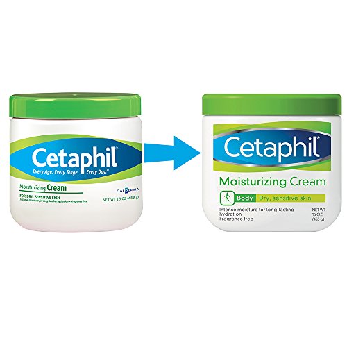 Cetaphil Moisturizing Cream, Fragrance Free 16 oz (453 g)