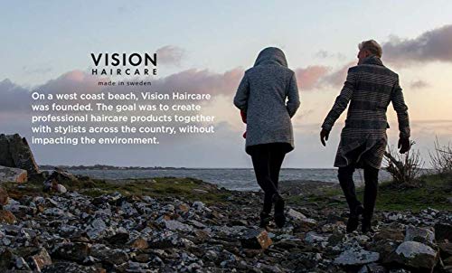 Champú Hidratante y conservante del Color de VISION HAIRCARE | Revitaliza el cabello Seco y Dañado | fija el color | 100% vegano | Elaborado en Suecia | 250 ml de Champú