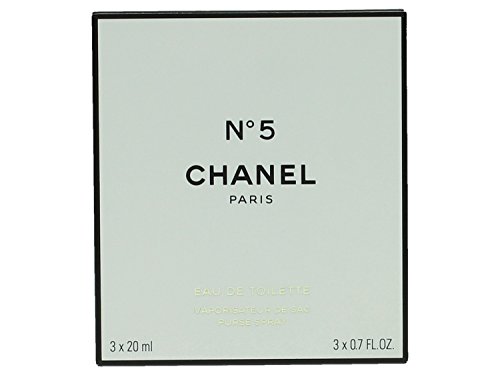 Chanel Nº 5 Eau de Toilette Vaporizador De Sac 3X20 ml