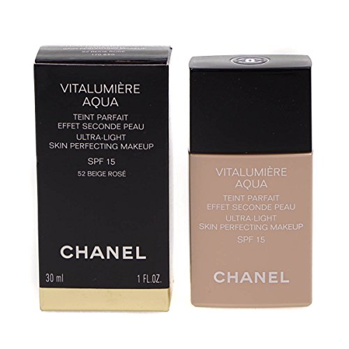 Chanel Vitalumiere Aqua Maquillaje 52-Beige Rosé - 30 ml