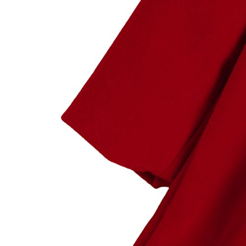 Chaqueta bebé niña, Bebé niñas otoño Invierno Manto Abrigo Chaqueta Ropa de Abrigo 24 Mes - 6 Años (Rojo, Tamaño:6 Años)