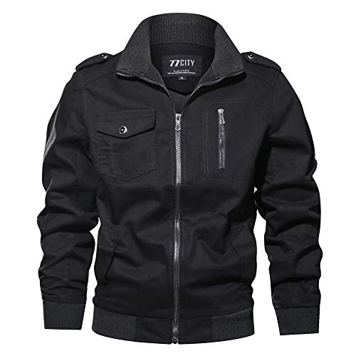 Chaqueta de Manga Larga de los Hombre Lavado Chaqueta Militar Gran tamaño Escudo Transpirable táctico BaZhaHei Invierno Abrigo Casual con Capucha de Lana Capa Jacket Parka Pullover