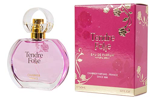 Charrier Perfums Tendre Folie Spray Agua de Perfume Rosa 50ml TF1_xx