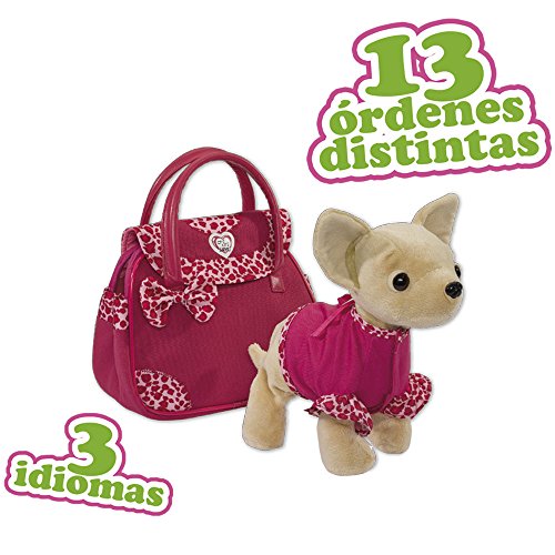 Chi Chi Love - Peluche con Bolso, Color Rosa / Rojo (Simba 5892182)