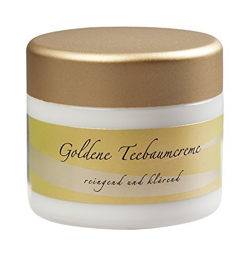 Chi-enterprise - Crema de árbol de té para el cuidado suave con madera de sándalo, aceite de almendra y aceite de pepitas de uva, cuidado de la piel para una piel uniforme I 50 ml