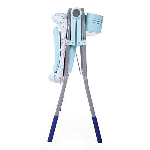 Chicco Cuddle&Bubble - Bañera y cambiador 2 en 1, plegable y compacta, peso 10 kg, color azul (Ocean)