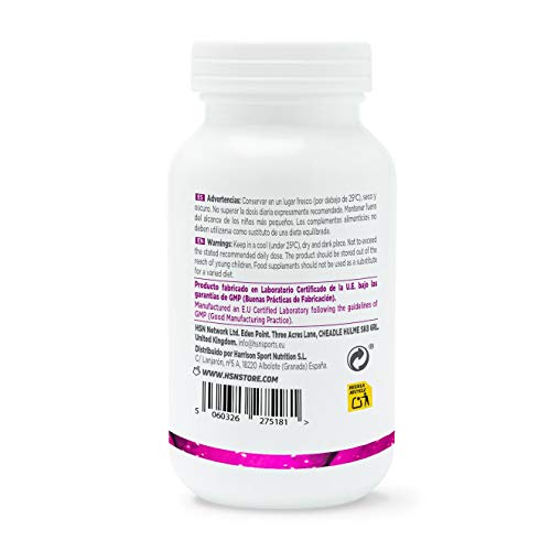 Chitosan de HSN | 500mg | Bloqueador de Grasa + Reduce el Apetito + Pérdida de peso, Fat Burner | Sin Gluten, Sin Lactosa, 120 Cápsulas