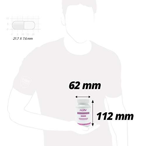 Chitosan de HSN | 500mg | Bloqueador de Grasa + Reduce el Apetito + Pérdida de peso, Fat Burner | Sin Gluten, Sin Lactosa, 120 Cápsulas