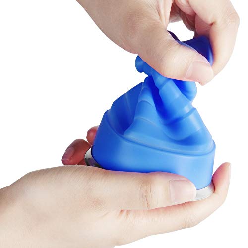 Christia Bella - 3 tazas plegables de silicona para camping, picnic, senderismo, actividades al aire libre