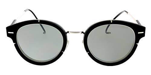 Christian Dior - DIOR MAGNITUDE 01, Redondo, metal, hombre, BLACK/LIGHT GREY(S7W/SF), 61/16/175