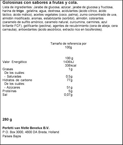 Chupa Chups Party Mix - Bolsa con Golosinas y Caramelos Surtidos, 400 g