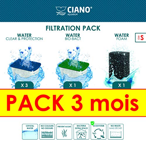 CIANO Aquarium CONSUMABLES - Pack 3 Months S