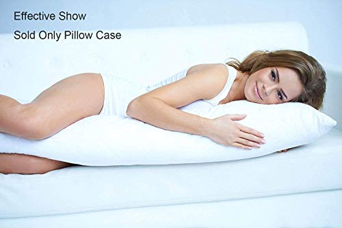 CiCiDi - Funda de Almohada para Dormir de Lado, 40 x 145 cm, Rectangular, con Cremallera, Colonia de corales Mar Rojo Agua Peces de mar