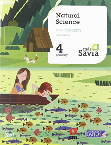 Ciencias de la Naturaleza. 4 Primaria + Key Concepts. Más Savia. Andalucía