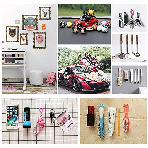 Cinta Adhesiva de Doble Cara Cinta de Nanómetro Sin Huella Cinta Fuerte Multifuncional e Impermeable 2mm*30mm*3m