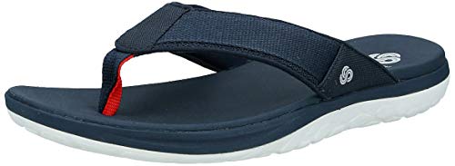 Clarks Step Beat Dune, Zapatos de Cordones Derby para Hombre, Azul (Navy-), 43 EU