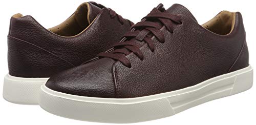 Clarks Un Costa Lace, Zapatos de Cordones Derby Botines Chukka, Marrón Ox Blood Leather Ox Blood Leather, 42.5 EU