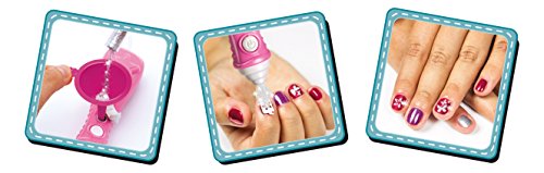 Clementoni 15994 Crazy Chic - juego de maquillaje Estudio de uñas (Nail Art Studio) multicolor