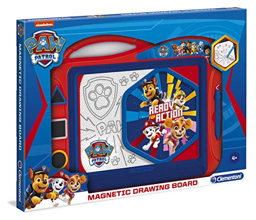Clementoni - Pizarra magnetica, diseño Paw Patrol (15112.7)