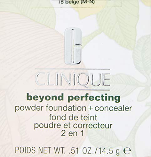 Clinique Beyond Perfecting - Base de maquillaje, color 15 beige, 14,5 gr
