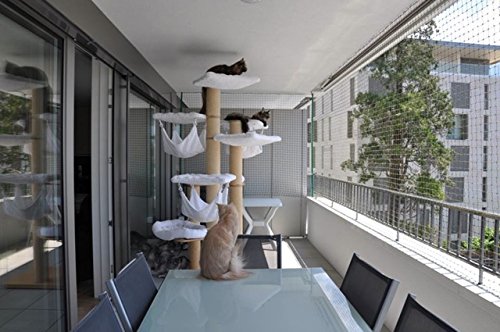 Clip Fijación para Redes Balcón (50 uds) + 1 Bote sellante especial