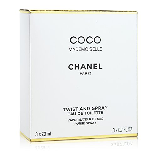 Coco mademoiselle Eau De Toilette vapo twist&spray 3x20 60 ml