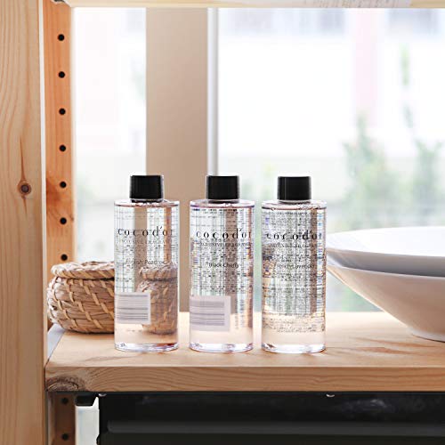 Cocodor Reed Difusor de Aceite Recarga 200ml Abril Fresca Paquete de 3